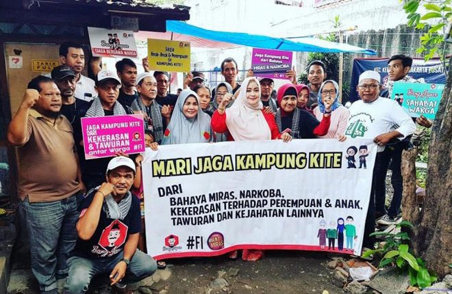 Relawan Bang Japar Siap Jaga Jakarta dari Miras dan Narkoba