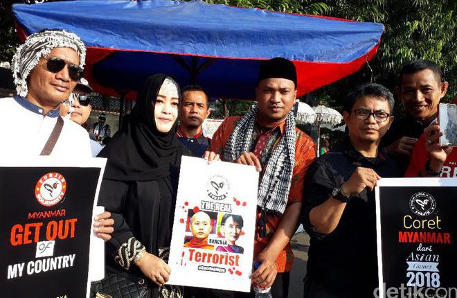 Orasi #SaveRohingya, Fahira Desak RI Putus Hubungan dengan Myanmar