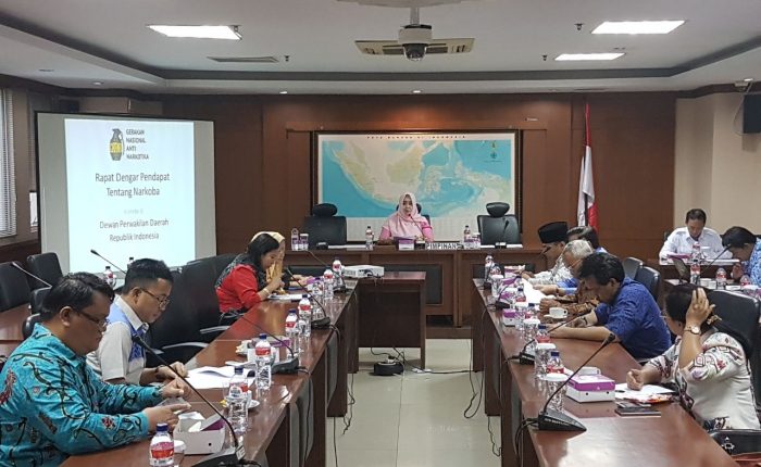 RDP Komite III dengan DPP Granat dipimpin Fahira Idris