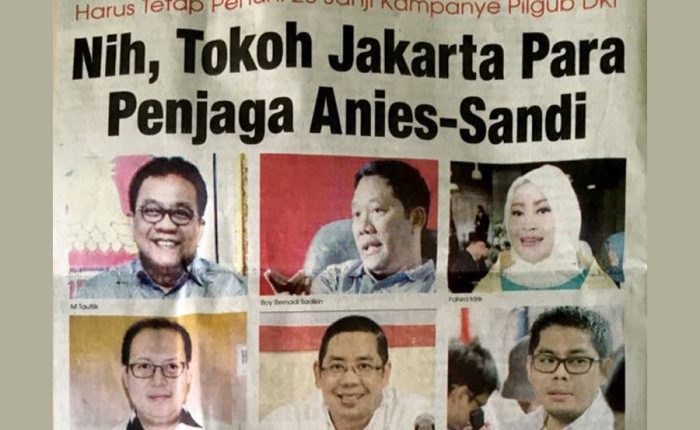 Fahira Idris Salah Satu Tokoh Jakarta Penjaga Anies-Sandi Versi Thejak