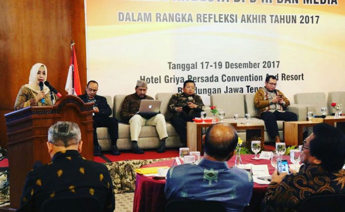 Gathering DPD RI Bersama Media, Saya Paparkan Capaian & Rencana Komite III b