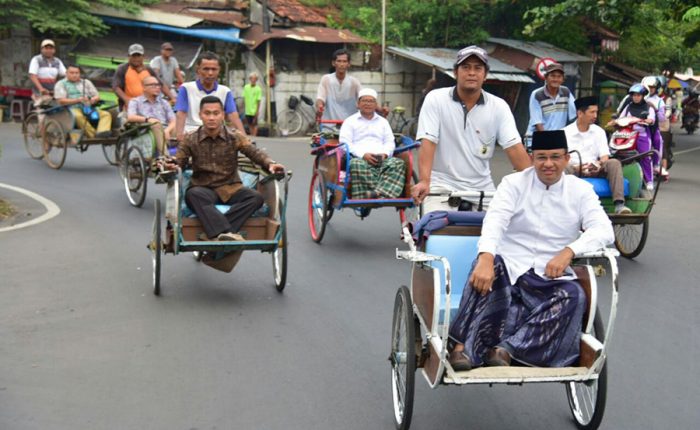 Fahira: Soal Becak, Itu Janji Jokowi yang Ditunaikan Anies