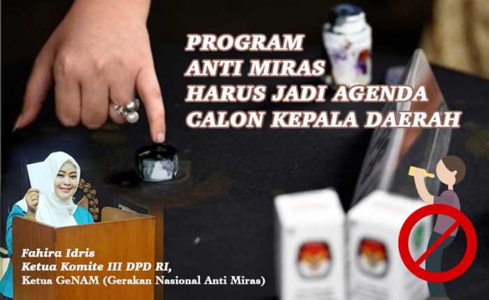 Miras Belum Jadi Agenda Penting Para Calon Kepala Daerah