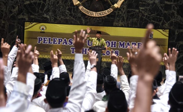 Gub. Anies Umrohkan Marbot, Fahira : Maju Kotanya, Bahagia Marbotnya
