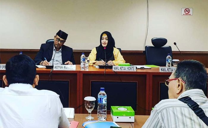 Hari ini Saya pimpin Rapat Komite I DPD RI menerima audiensi Forum Korban Mafia Tanah (FKMT) membahas permasalahan konflik pertanahan.