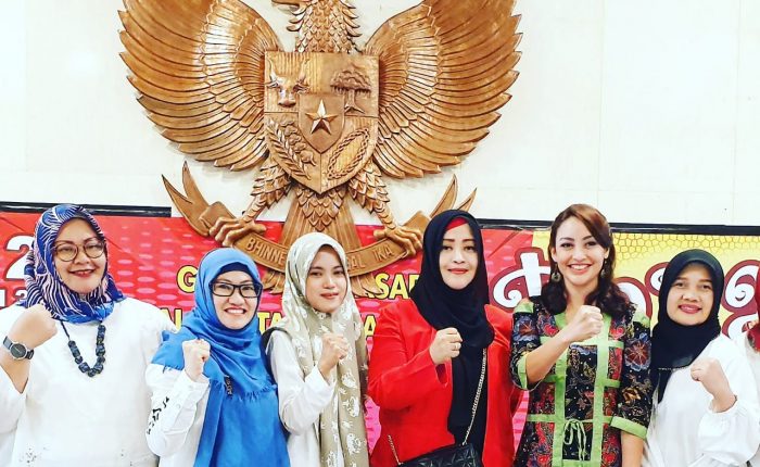 Fahira Idris dan Ketua Umum Bidadari Indonesia