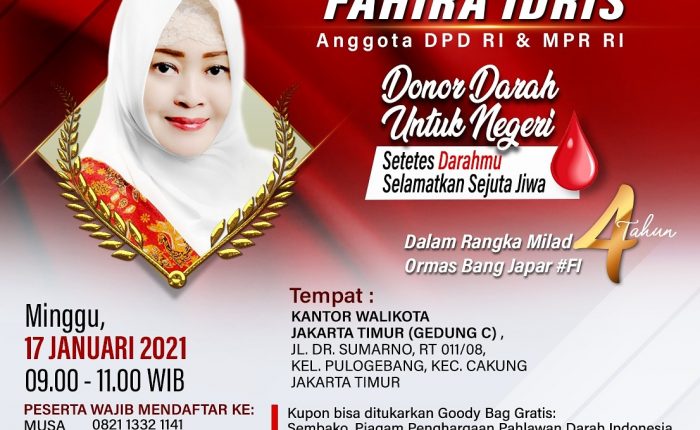 Serap Aspirasi Masyarakat & Bakti Sosial Fahira Idris Anggota DPD RI & MPR RI di Jakarta Timur